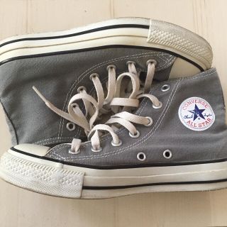 コンバース(CONVERSE)のコンバース ハイカット グレー レディース(スニーカー)