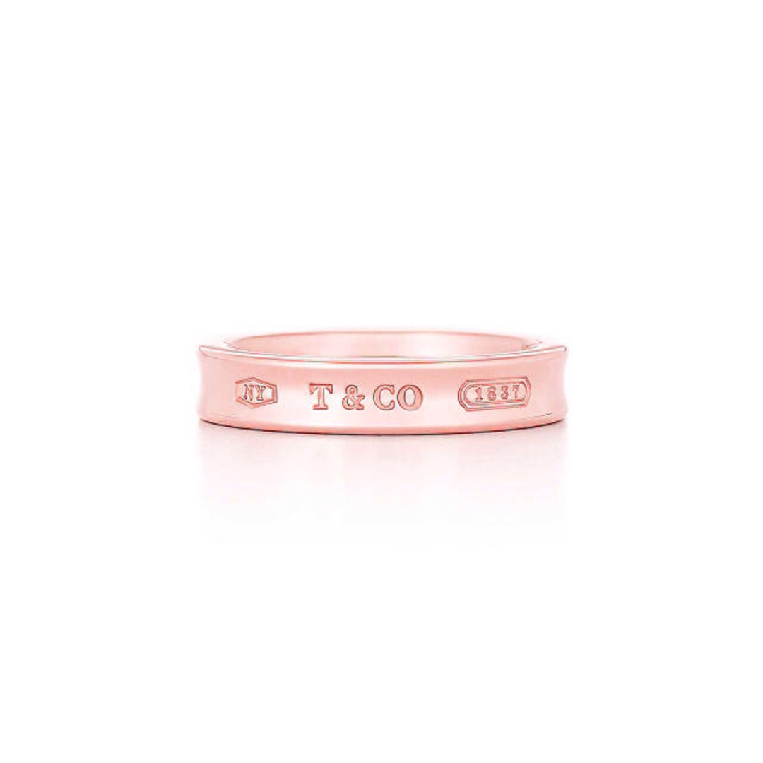 Tiffany & Co. - ティファニー 1837 リング 7号 ルベドメタルの Tiffany & Co. - ティファニー 1837 リング 7号 ルベドメタルの
