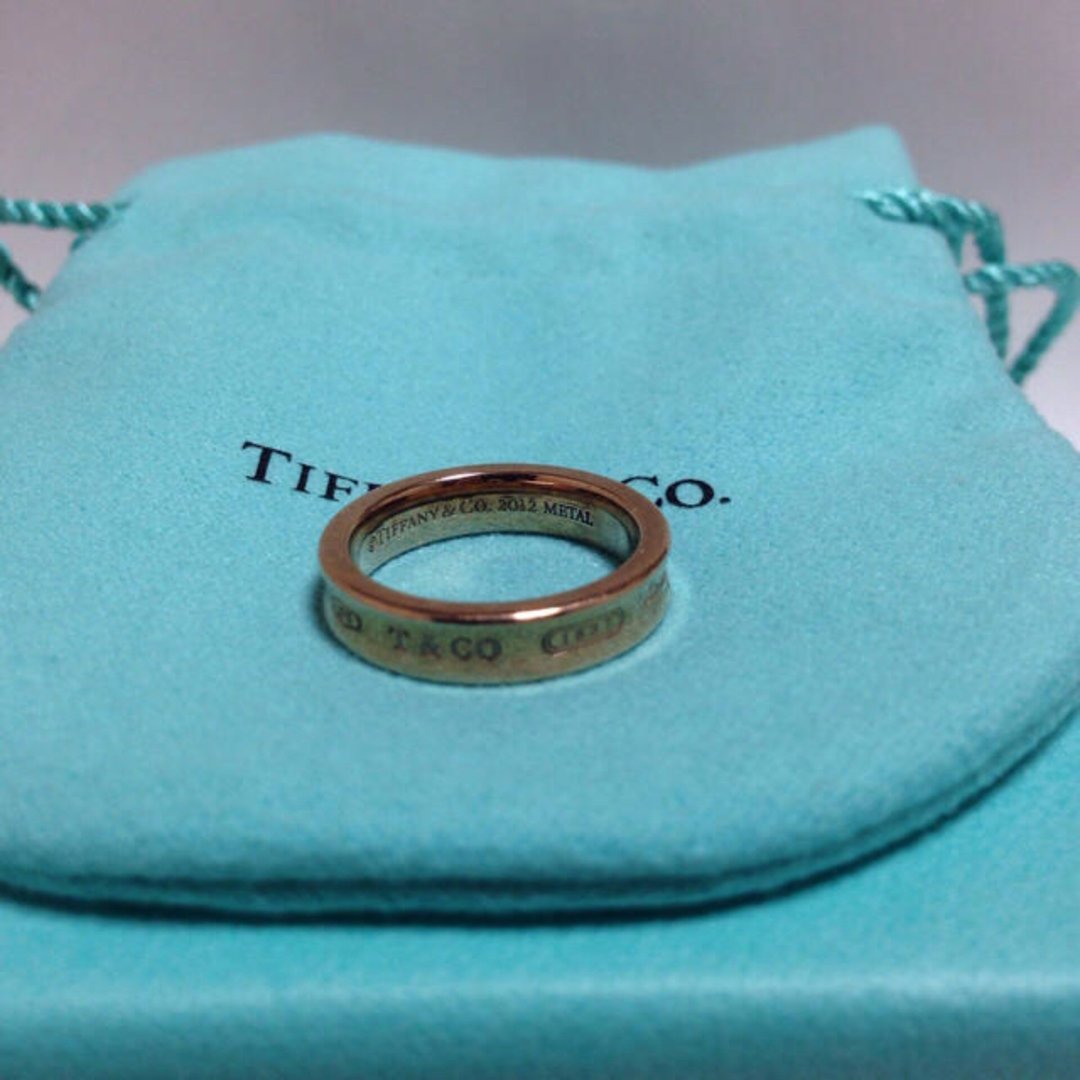 Tiffany & Co. - ティファニー 1837 リング 7号 ルベドメタルの Tiffany & Co. - ティファニー 1837 リング 7号 ルベドメタルの