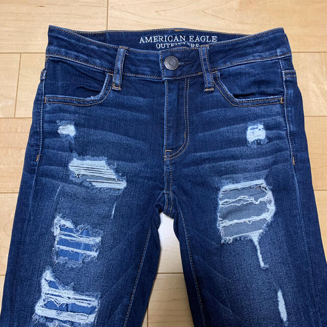 American Eagle(アメリカンイーグル)のアメリカンイーグル ジェギング デニム US0R T07 レディースのパンツ(スキニーパンツ)の商品写真