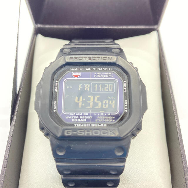 G SHOCK カシオ　時計　黒色　CASIO 3159 JA 電波ソーラー