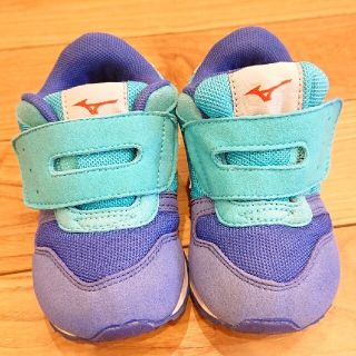 ミズノ(MIZUNO)の【Fumika様専用】ミズノ⭐ベビーシューズ⭐13.5cm 男の子 ブルー(スニーカー)