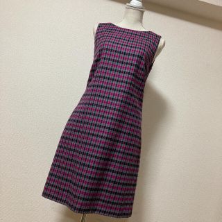 ローラアシュレイ(LAURA ASHLEY)の美品　ローラアシュレイ　ウールワンピース(ひざ丈ワンピース)