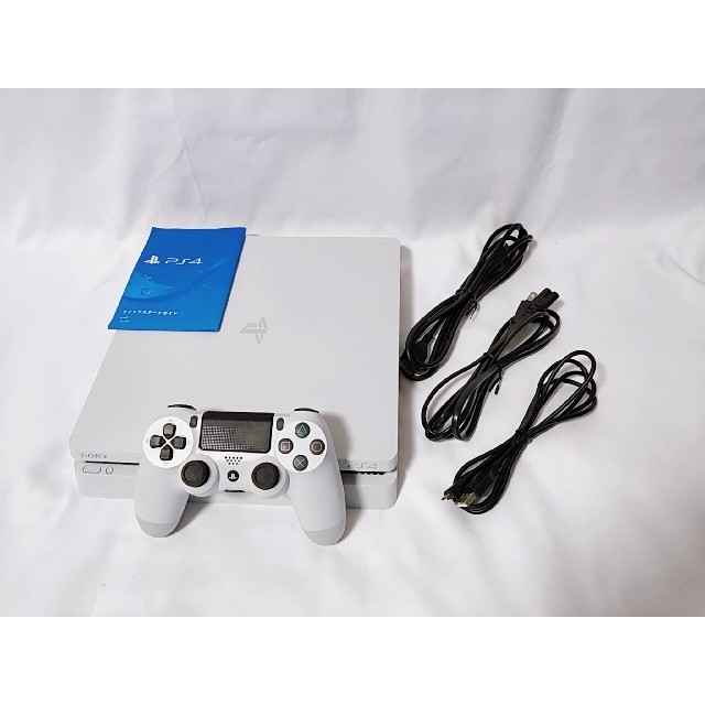 PS4 グレイシャーホワイト 薄型 CUH-2100A 500GB 美品