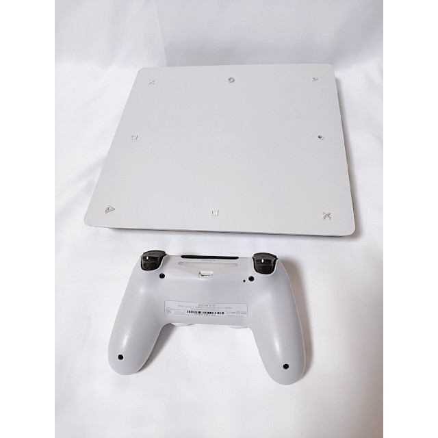 PS4 グレイシャーホワイト 薄型 CUH-2100A 500GB 美品