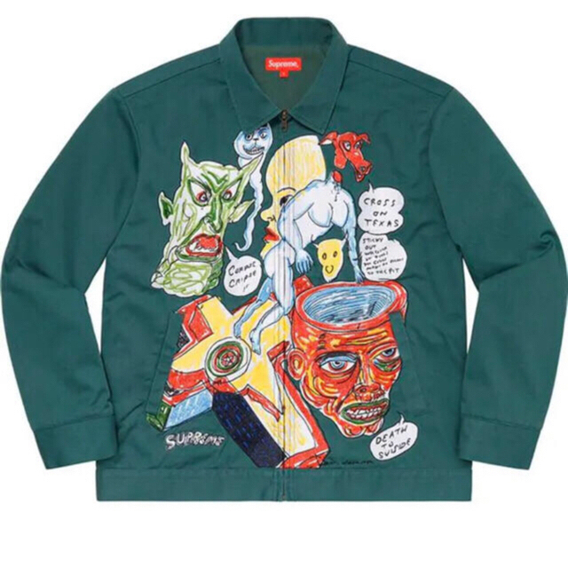 メンズsupreme Daniel Johnston jacket