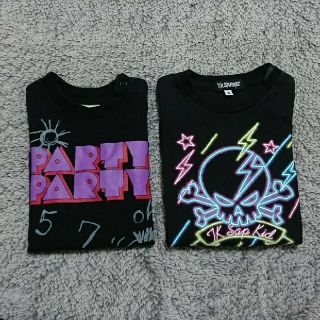 パーティーパーティー(PARTYPARTY)の【2点セット】 長袖 90cm まとめ売り 男の子 女の子(Tシャツ/カットソー)