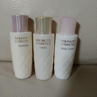 ミキモトコスメティックス(MIKIMOTO COSMETICS)のミキモト コスメティック パールエッセンス乳液×2+化粧水×1+パールソープ1(サンプル/トライアルキット)