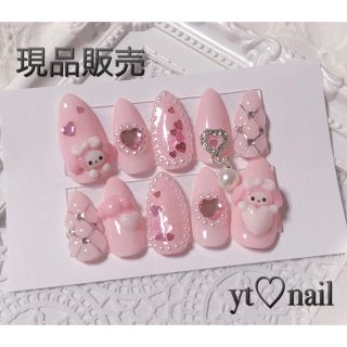 現品発送 マイメロ*量産型ネイル*オーダーも可能