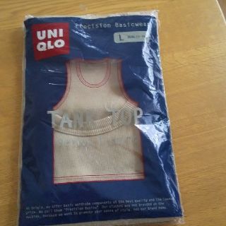 ユニクロ(UNIQLO)の新品  ユニクロ  タンクトップ  メンズ  Lサイズ(タンクトップ)