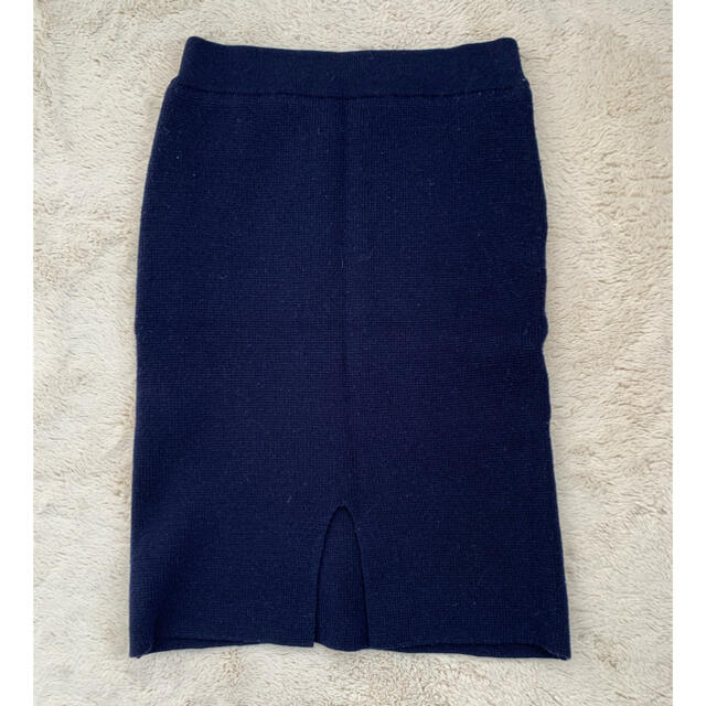 Mila Owen(ミラオーウェン)のミラオーウェン　ニットスカート レディースのスカート(ひざ丈スカート)の商品写真