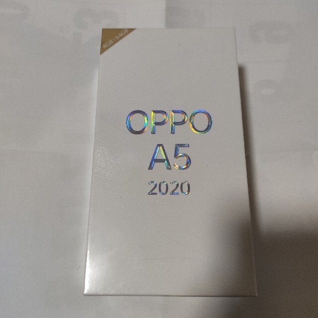 OPPO A5 2020  グリーンSIMフリー新品未開封