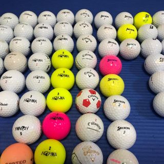 タイトリスト(Titleist)のお値下げ！ゴルフ　ロストポール　80個　有名メーカーばかりused(ゴルフ)