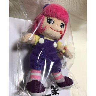 フジヤ(不二家)の非売品ペコラちゃん/不二家 ペコちゃん  ぬいぐるみ キーホルダー 人形 (キャラクターグッズ)