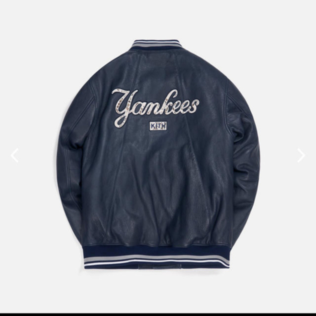 KEITH - kith MLB ヤンキースLeather Bomber の通販 by K KEITH - kith MLB ヤンキースLeather Bomber の通販 by K