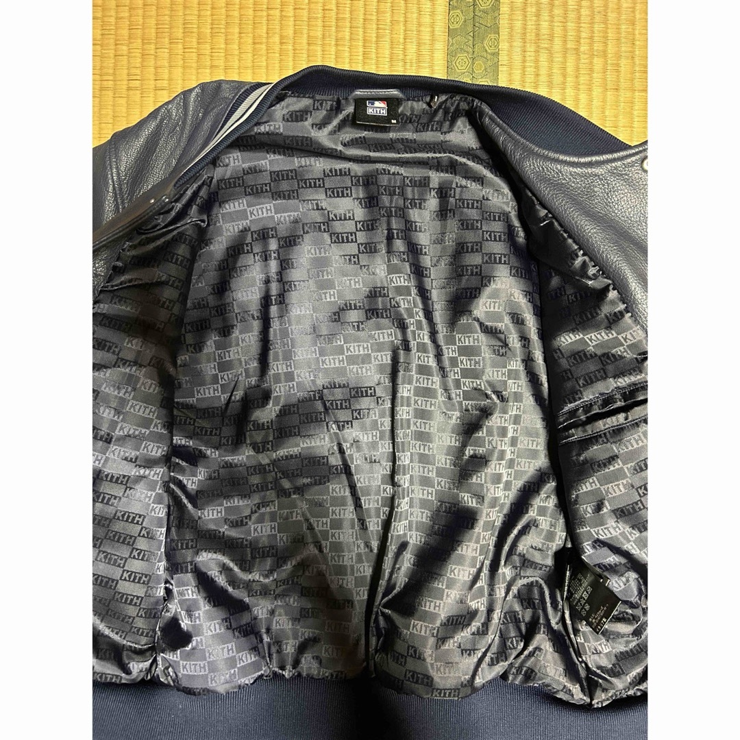 KEITH - kith MLB ヤンキースLeather Bomber の通販 by K KEITH - kith MLB ヤンキースLeather Bomber の通販 by K