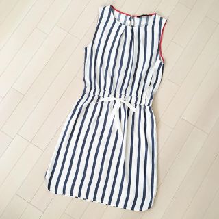 ザラ(ZARA)のZARA ストライプワンピース★送料込(ミニワンピース)