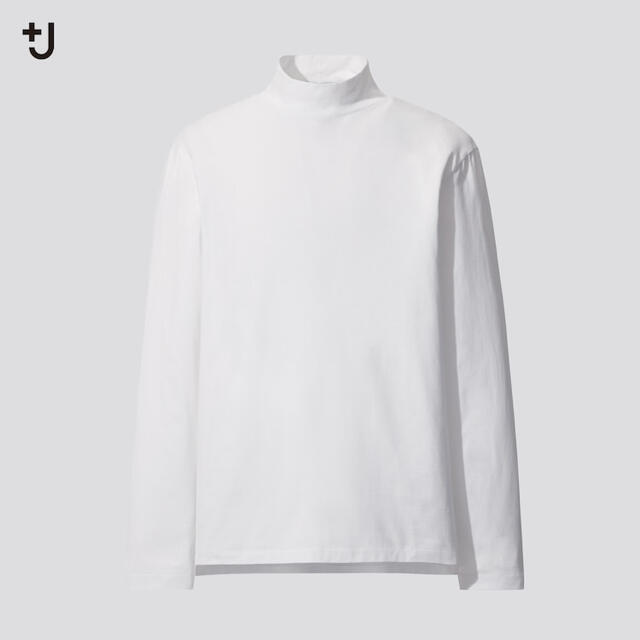 UNIQLO(ユニクロ)のスーピマコットン モックネックＴ （長袖） メンズのトップス(Tシャツ/カットソー(七分/長袖))の商品写真