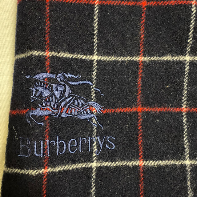 BURBERRY(バーバリー)のBurberrys ひざ掛け　ネイビー レディースのファッション小物(マフラー/ショール)の商品写真