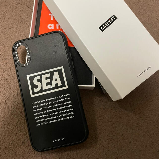 SEA(シー)のウィンダンシー　iPhonexsケース スマホ/家電/カメラのスマホアクセサリー(iPhoneケース)の商品写真