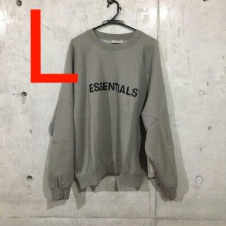 フィアオブゴッド(FEAR OF GOD)の★FOG ESSENTIALS★ クルーネック トレーナー チャコール［L］(スウェット)