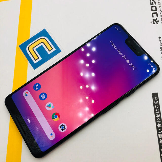 Softbank(ソフトバンク)の2-5903 SoftBank Google Pixel 3 XL 128GB  スマホ/家電/カメラのスマートフォン/携帯電話(スマートフォン本体)の商品写真