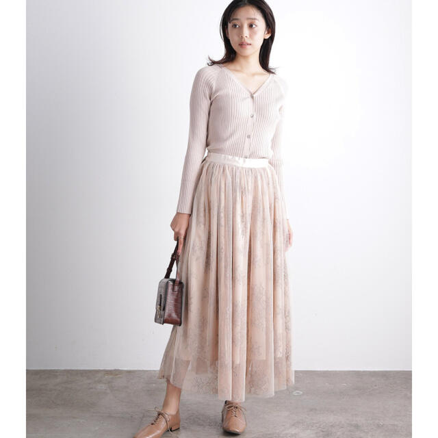 ViS(ヴィス)のチュールスカート レディースのスカート(ロングスカート)の商品写真