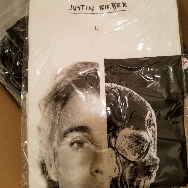 Justin Bieber ジャスティンビーバー 完売公式TシャツLサイズ 新品