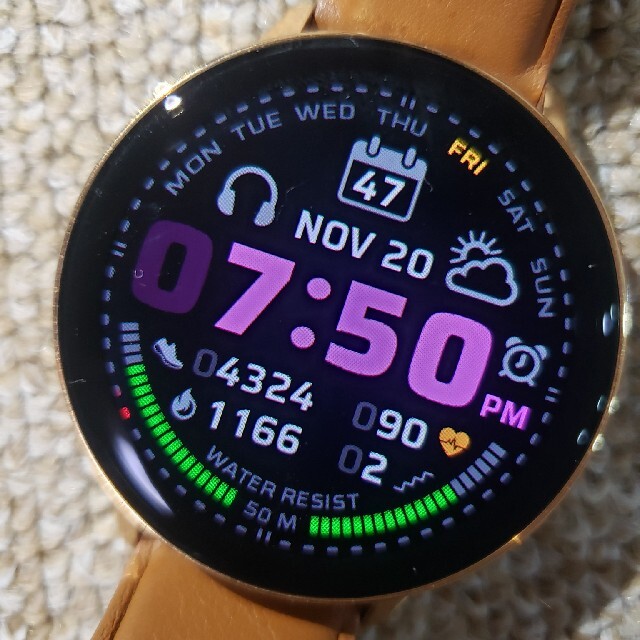 SAMSUNG(サムスン)のGalaxy watch Active 2 レディースのファッション小物(腕時計)の商品写真