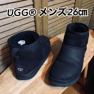 ロンハーマン(Ron Herman)のUGG® メンズ　BLACK CLASSIC MINI 26cm(ブーツ)