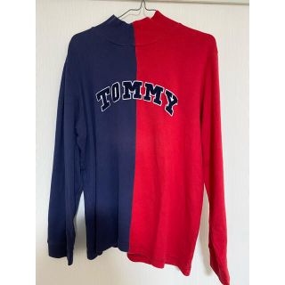 トミーヒルフィガー(TOMMY HILFIGER)のused トミーフィルフィガー　タートルネック　90s ※12月1日で掲載終了！(スウェット)