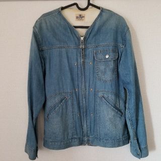 ユナイテッドアローズ(UNITED ARROWS)のWrangler×monkey time ノーカラーコラボ 別注(Gジャン/デニムジャケット)