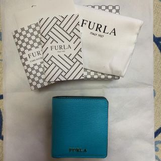 フルラ(Furla)のFURLA 財布　水色　ブルー(財布)