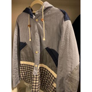 ジュンヤワタナベコムデギャルソン(JUNYA WATANABE COMME des GARCONS)の綿ツイルチェック×綿ツイル(トレンチコート)