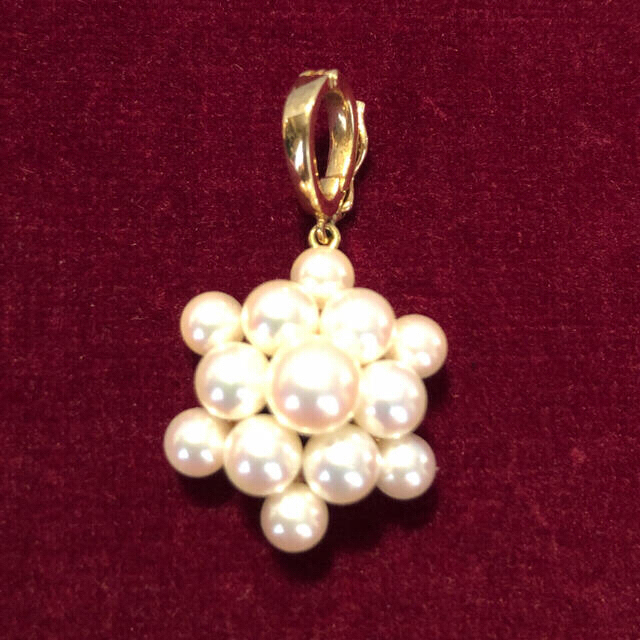 MIKIMOTO - MIKIMOTO ミキモトパール✖️K18 ネックレスチャームの通販