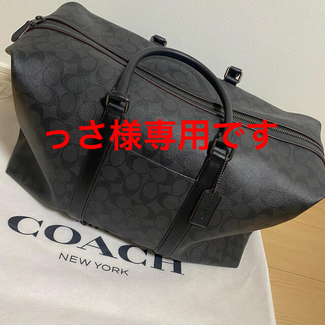 新品未使用 COACH メンズ ボストンバッグ トラベルバッグ