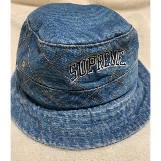 supreme デニム バケットハット18AW M/L