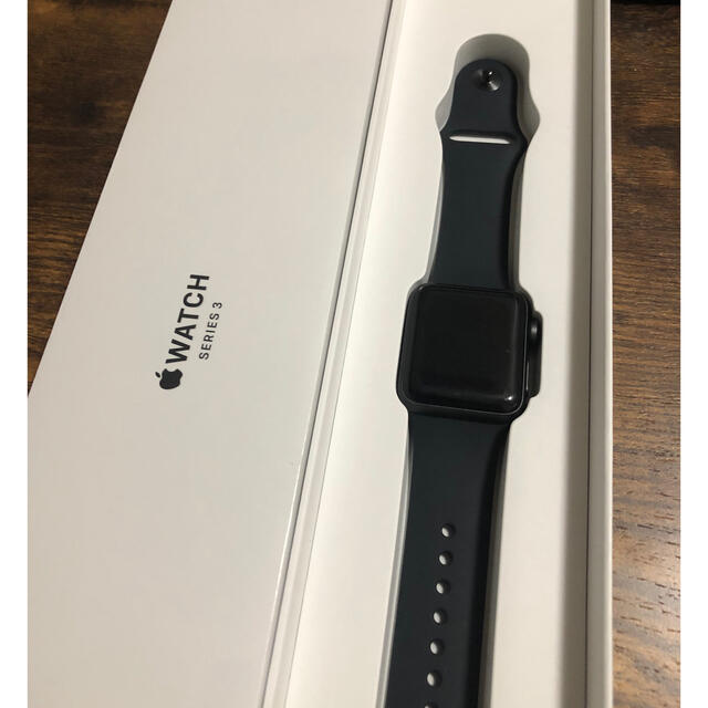 Apple Watch Series3 GPSモデル 38mm スペースグレイ