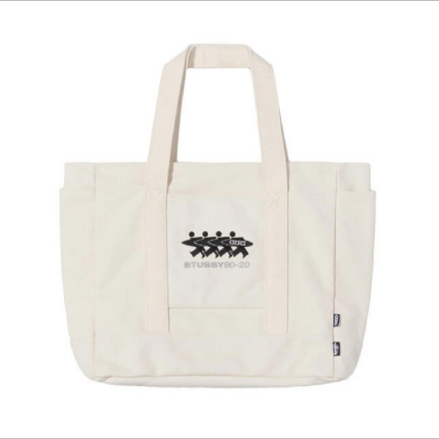 STUSSY CDG CANVAS TOTE NATURALキャンバストート