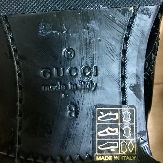 連休限定値下げ GUCCI 蜂モチーフシューズ ローファー ウイングチップ