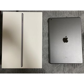アップル(Apple)の【即日発送】【美品】iPad第7世代　本体　スペースグレイ(タブレット)