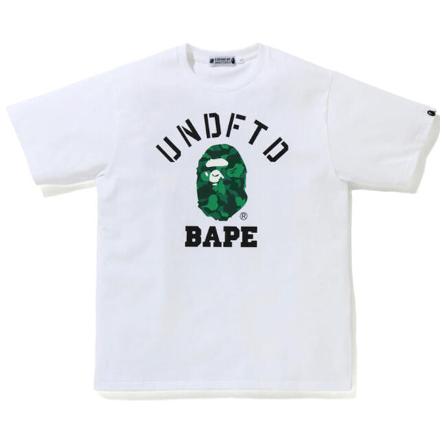 BAPE® X UNDFTD COLLEGE TEE ベイプ アンディ tシャツ