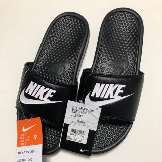 ナイキ(NIKE)のNIKEベナッシサンダル‼️26センチ‼️ブラック‼️(サンダル)