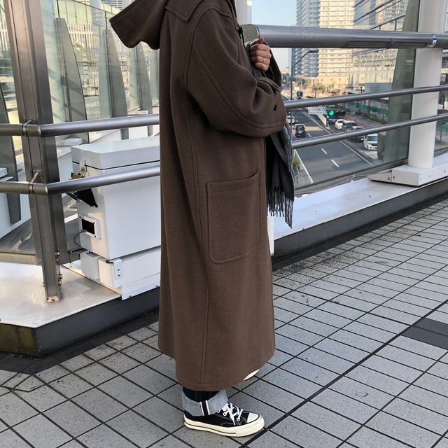 AULAREE / WOOL SILK MELTON DUFFLE COATの通販 by もすまろ's shop