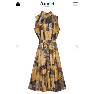 アメリヴィンテージ(Ameri VINTAGE)のAmeri vintage EMILIE GATHER DRESS(ロングワンピース/マキシワンピース)