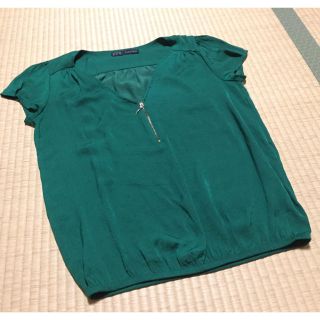 ザラ(ZARA)のZARA♡パフスリーブトップス(Tシャツ(半袖/袖なし))