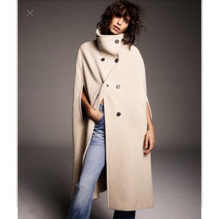 ザラ(ZARA)の12/1までお取り置き ZARA LIMITED EDITION ケープ(ロングコート)