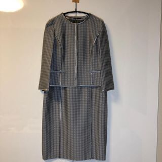 ランバンコレクション(LANVIN COLLECTION)の【大特価】ほぼ新品！ LANVIN COLLECTION ワンピース&ジャケット(ひざ丈ワンピース)