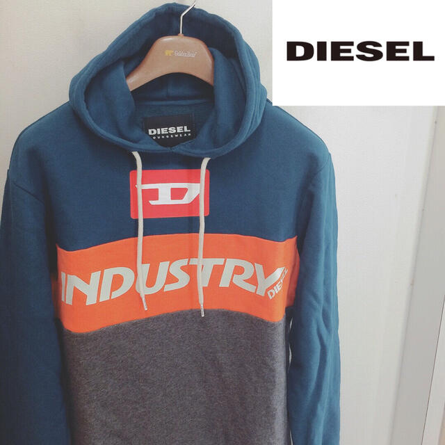 【新品】DIESEL ディーゼル パーカー スウェット トレーナー Mサイズ