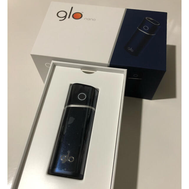 glo(グロー)の【新品未使用】glo nano ネイビー ※箱なし メンズのファッション小物(タバコグッズ)の商品写真